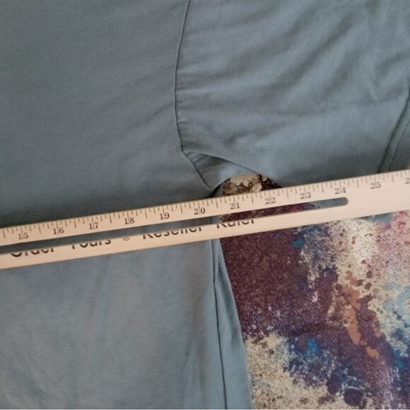 American Eagle Classic Fit Collared Shirt  Small Petit Button Up Two Tone Shirt - Picture 11 of 11